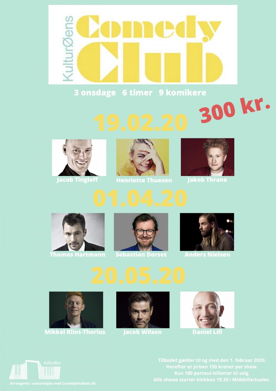 KulturØens Comedy Club Forår 2020